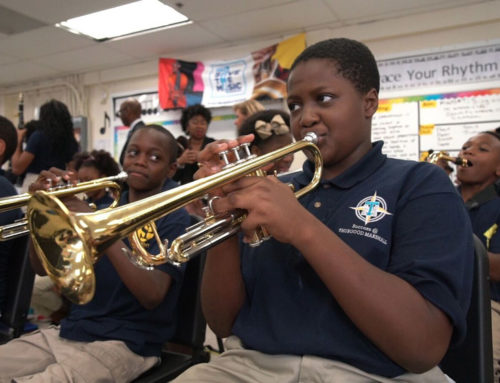 BBMF Provides New Instruments to Success Prep at Thurgood Marshall